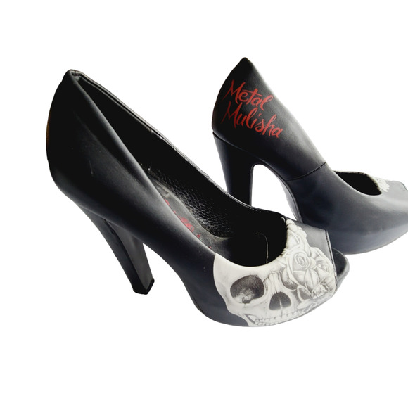 Metal Mulisha Shoes Metal Mulisha High Heel Shoes Size 7 Poshmark